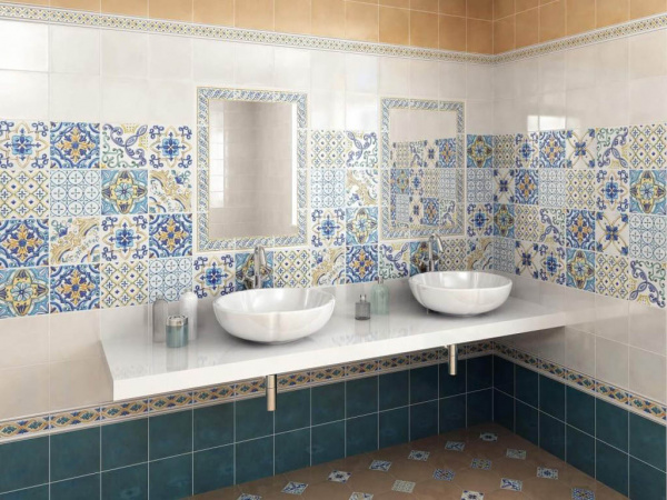 Настенная плитка 5232 Капри светлый 20x20 от Kerama Marazzi (Россия)