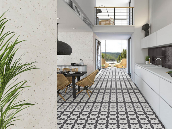 Вставка NIZA Taco Bastia Rojizo 4x4 от Vives Ceramica (Испания)