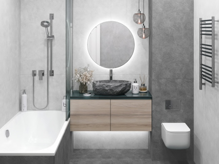 Керамогранит Chrome Dark (D12005M) 120x60x9.5 от Delacora (Россия)