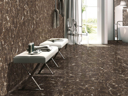 Керамогранит Supreme Nero Creta Glossy (CV20202) 60x120 от Neodom (Индия)