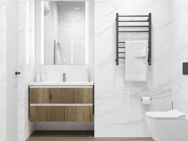 Керамогранит Calacatta Regal Grey белый Полированный 60 60x60 от Ceradim (Индия)