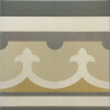 Бордюр Caprice Burgundy Border (20928) 20x20 от Equipe Ceramicas (Испания)