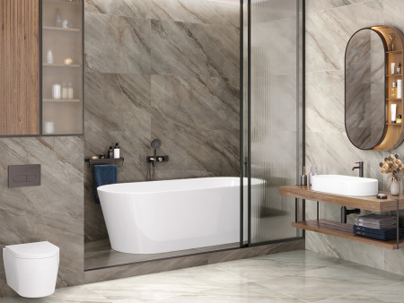 Керамогранит Marmorise Marron полированный (60120MAE21P) 60x120 от LCM (Индия)