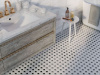 Мозаика Hexagon big Grey Matt (FQ21016) 25.6x29.55x6 от StarMosaic (Китай)
