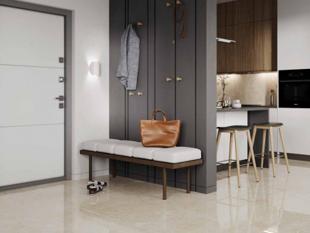 Керамогранит Mramor Purple Beige бежевый Полированный 60 60x60 от Ceradim (Индия)