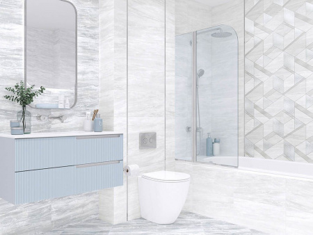Настенная плитка Interni Grey (WT9INR15) 25x50x9 от AltaCera (Россия)