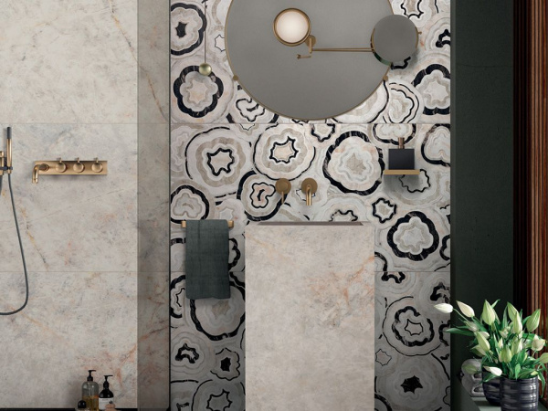 Керамогранит SENSI GEMS TITANIUM BLACK RET (PF60005655) 60x120 от ABK Ceramiche (Италия)