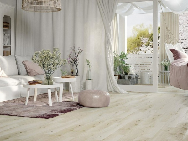 Керамогранит Classic Oak светло-бежевый рельеф ректификат (16847) 21.8x89.8 от Mei (Германия)