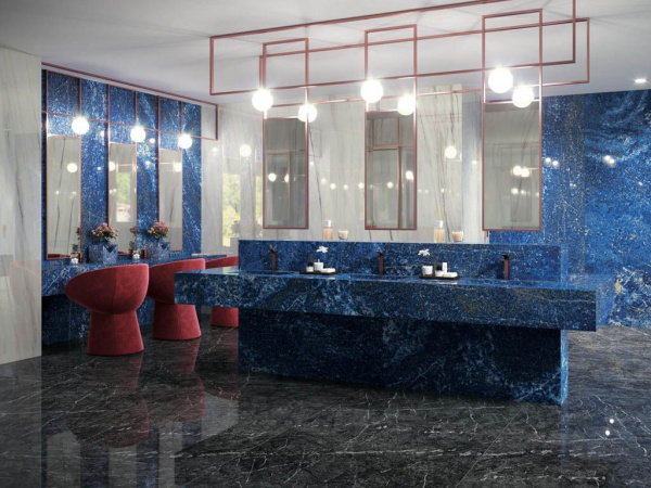 Керамогранит Marvel Dream Grigio Intenso Lappato (AOSF) 120x278 от Atlas Concorde (Италия)