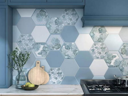 Настенная плитка Аньет 24008 серый 20x23.1 от Kerama Marazzi (Россия)