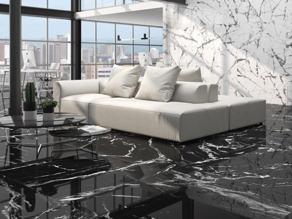 Мозаика MALLA HEX CR LUX ILIRIA NERO 32.5x22.5 от Pamesa (Испания)