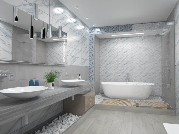 Декор ROYAL ORION BLU 24.2x70 от Керлайф (Россия)