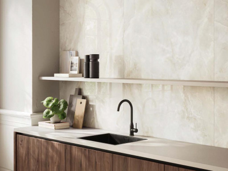 Керамогранит MAJESTIC ONYX CRYSTAL BEIGE LEV/RET (05449) 60x120 от Piemme Ceramiche (Valentino) (Италия)