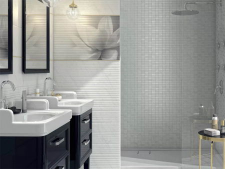 Бордюр обрезной Борсари орнамент HGD\A127\12103R 25x8 от Kerama Marazzi (Россия)