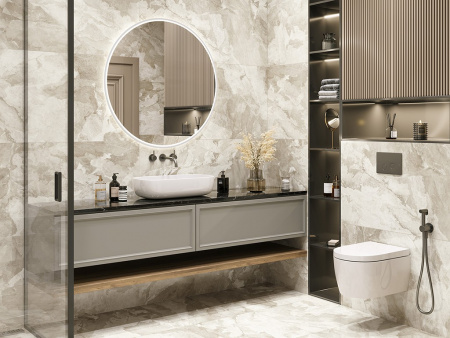 Керамогранит Luxury Brown полированный (6060LBR11P) 60x60 от LCM (Индия)