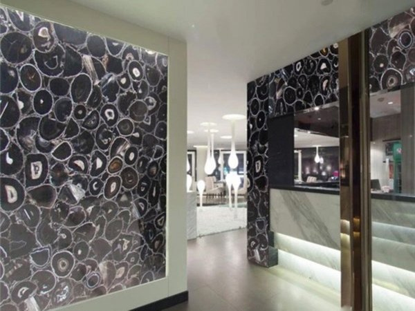 Керамогранит Agate Black Polished (6 мм) (MN778CP261206) 120x260 от Moreroom (Китай)
