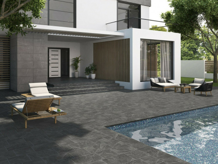 Клинкер Tatra Carbon 33x33 от Gres de Aragon (Испания)