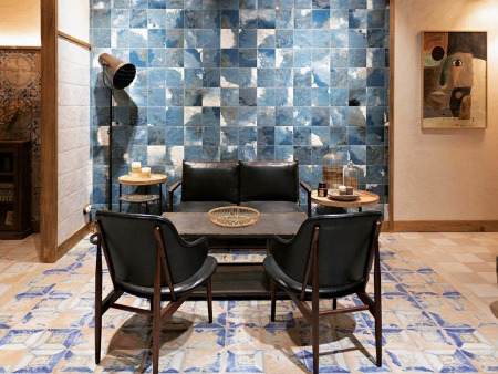 Настенная плитка FS TRADITION SQUARE Blue (30899) 20x40 от Francisco Segarra (Испания)