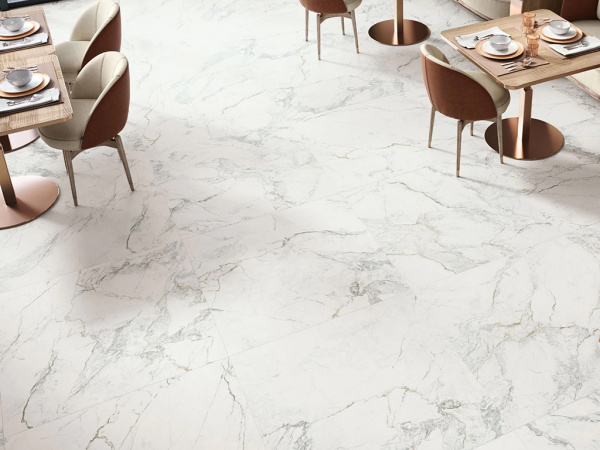 Настенная плитка 9547 Iguazu White (12 дизайнов) 30x90 от Porcelanite Dos (Испания)