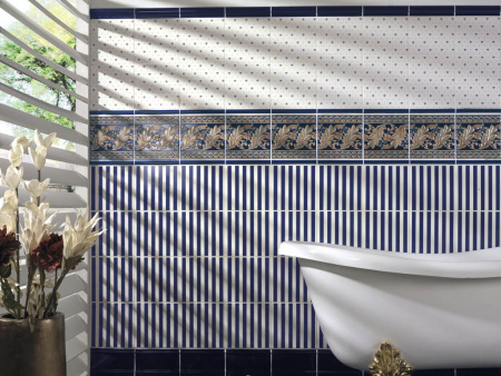 Бордюр NOBLESSE + LORD TORELLO BLANCO 2x20 от APE Ceramica (Испания)