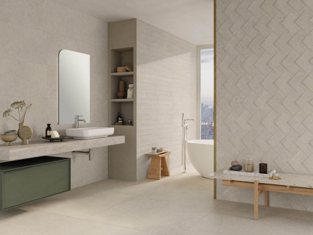 Керамогранит Cement Stone Greige Lapp 60x120 от Sanchis Home (Испания)