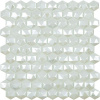 Мозаика Hex Diamond № 350D (на сетке) белый 30.7x31.7 от Vidrepur (Испания)