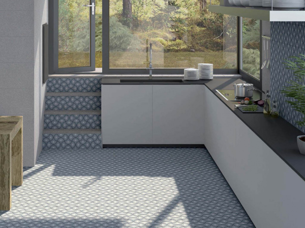 Декор Benaco Pigneto Humo 20x20 от Vives Ceramica (Испания)