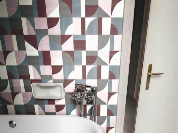 Настенная плитка Eclettica Purple M19K 40x120 от Marazzi Italy (Италия)
