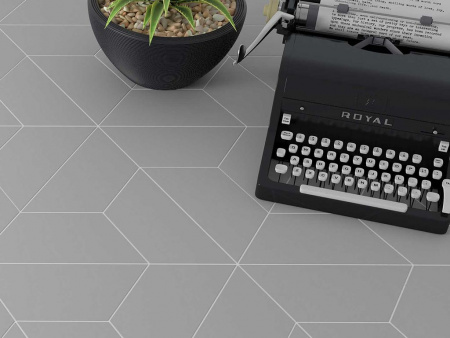 Керамогранит HEXA FLOOR R9 ASH GREY MATT (113838) 20x23 от WOW (Испания)