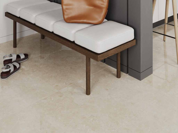 Керамогранит Mramor Purple Beige бежевый Полированный 60 60x60 от Ceradim (Индия)