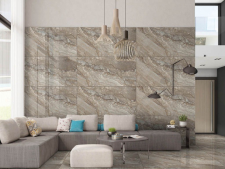Керамогранит Gravel Stone Almond carving 60x120 от NT Ceramic (Индия)