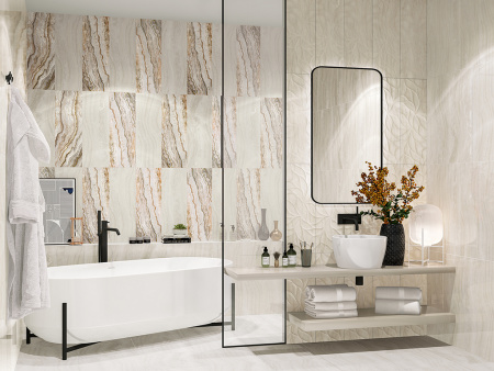 Настенная плитка Gala Ivory 24.2x70 от Eletto Ceramica (Россия)