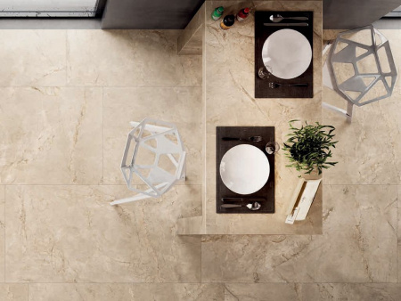 Керамогранит ELEMENTS LUX CALACATTA GOLD NAT RT.(A2O8) 60x60 от KEOPE Ceramiche (Италия)