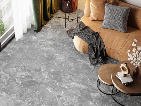 Керамогранит Greiny Graphite sugar-эффект (6060GRY25) 60x60 от Delacora (Россия)