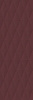 Настенная плитка Eclettica Purple Struttura Diamond 3D M1A8 40x120 от Marazzi Italy (Италия)