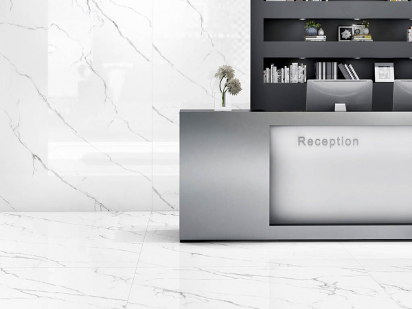Керамогранит Titanium Statuario Amaze Matt (N80010) 120x280 от Neodom (Индия)