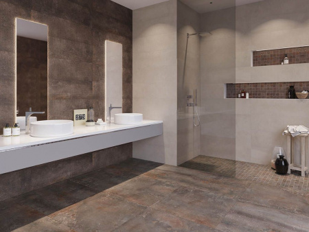 Настенная плитка GRAVITY CONCEPT SILVER 29x100 от Ibero Ceramicas (Испания)