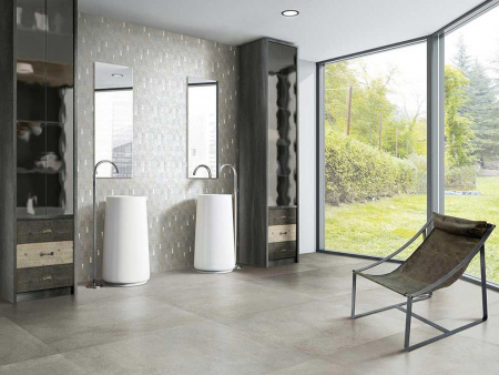 Керамогранит Temper Argent Rett (MIX) 60x120 от Cercom Ceramiche (Италия)