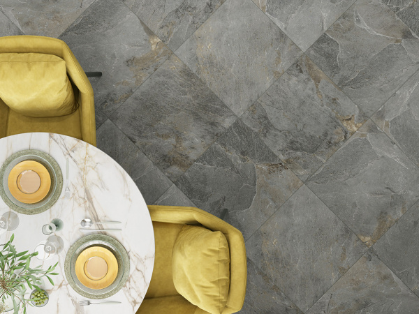 Керамогранит Stoncrete Copper матовый карвинг (D60223M) 60x60x0.95 от Delacora (Россия)
