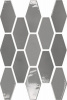 Настенная плитка HARLEQUIN GREY 10x20 от APE Ceramica (Испания)