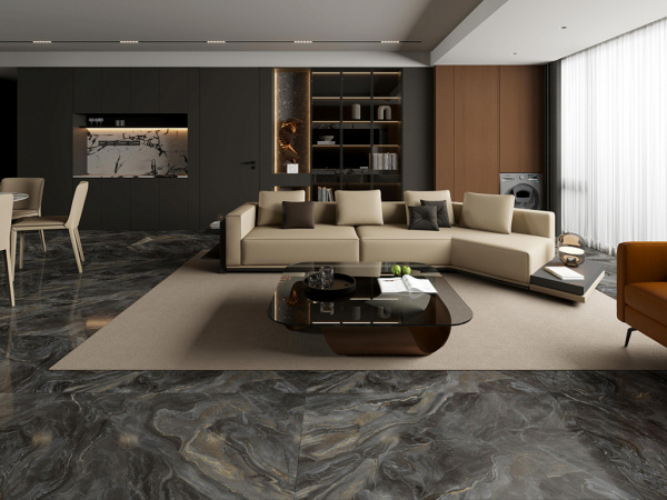 Керамогранит Drift sand full body polished (gold) (BHW-0049) 60x120x0.8 от Basconi Home (Китай)