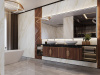 Керамогранит ATLAS WIDE Arabesco Gold (NTT3501M) 120x270 от NT Ceramic (Китай)
