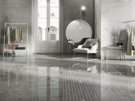 Керамогранит MARMOREA BIANCO STATUARIO lev. 74 74x74x10 от Fioranese Ceramica (Италия)
