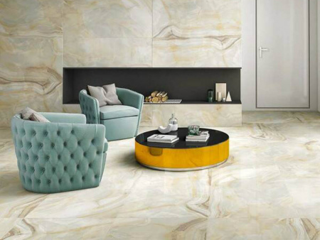 Керамогранит Onyx Liola White Matt 60x120x0.9 от Art&Natura Ceramic (Индия)