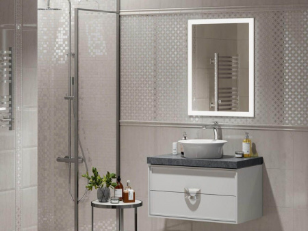 Декор Туф мозаичный бежевый светлый глянцевый (MM8346) 20x30x6.9 от Kerama Marazzi (Россия)