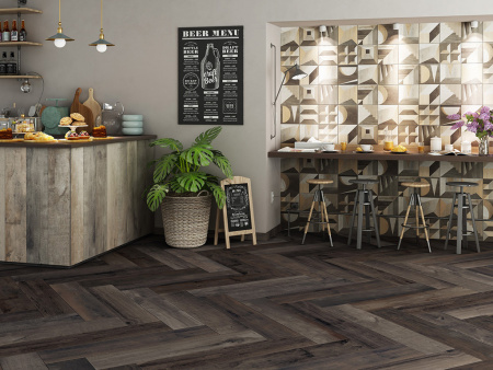 Керамогранит ASPEN BROWN (J87749) 15x100 от Rondine Group RHS (Италия)