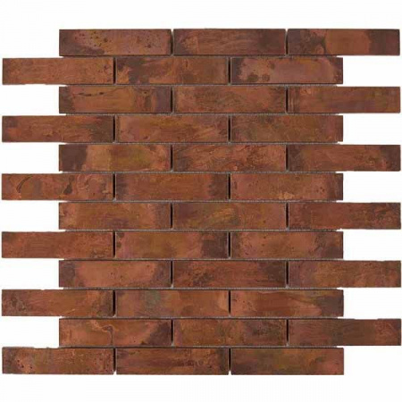 Мозаика PIX 732 из меди (98x23) 30x30 от Pixmosaic (Китай)