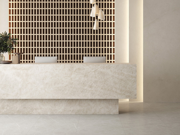 Керамогранит TAJ MAHAL ALMOND POLISHED MIX (3 вариации) 160x320x0.6 от Ascale (Испания)
