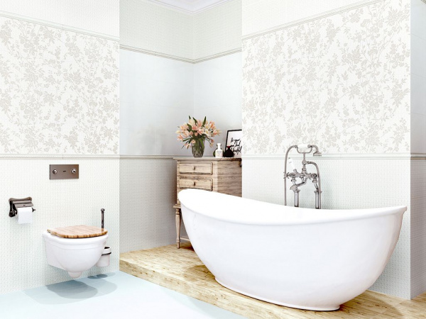 Настенная плитка Eleganza White (WT9ELZ00) 24.9x50x7.5 от AltaCera (Россия)