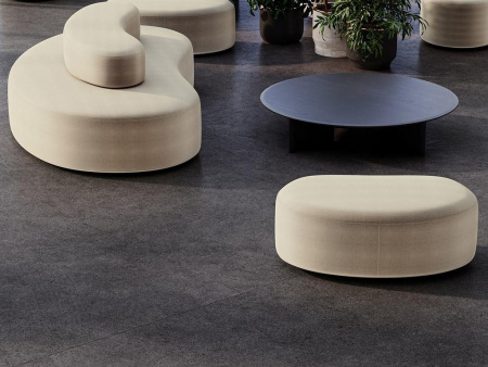 Керамогранит Surface Laboratory/Лавика серый светлый обрезной(DD013100R) 119.5x119.5 от Kerama Marazzi (Россия)